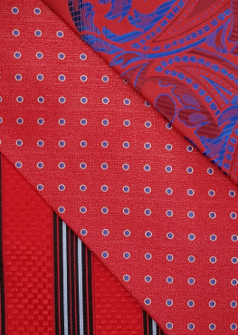 Close up of Power Red Ties