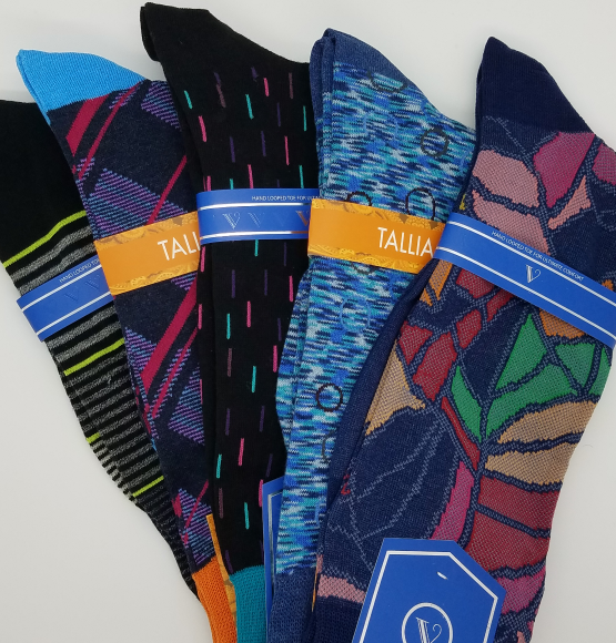 Variety of 5 pairs of socks